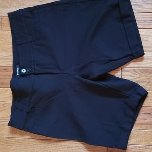 Torrid stretch black dress shorts.  Size 16
